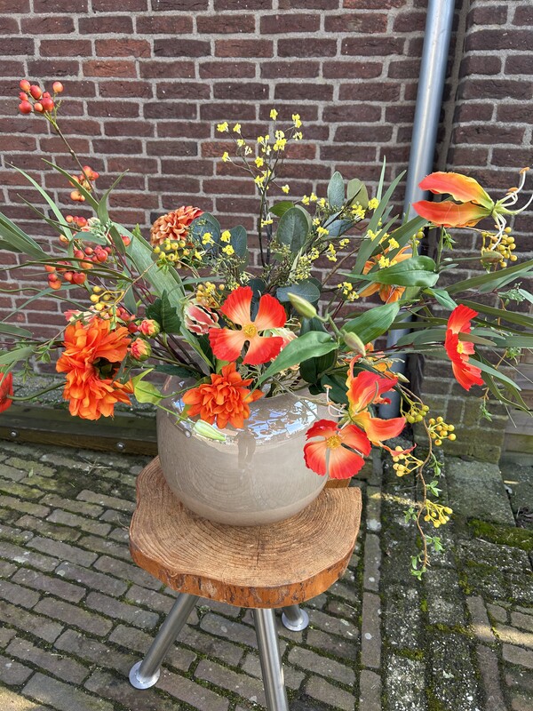 Zijden bloemen
