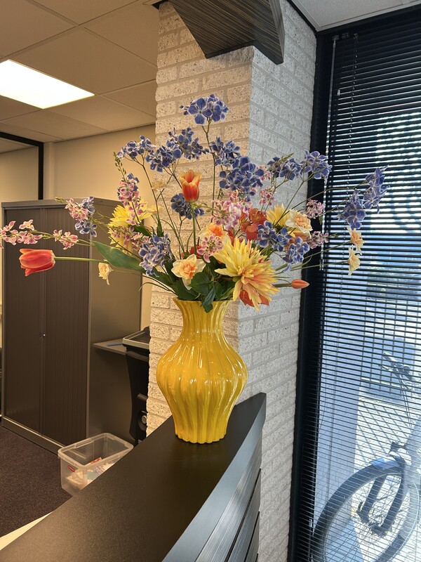 Zijden bloemen