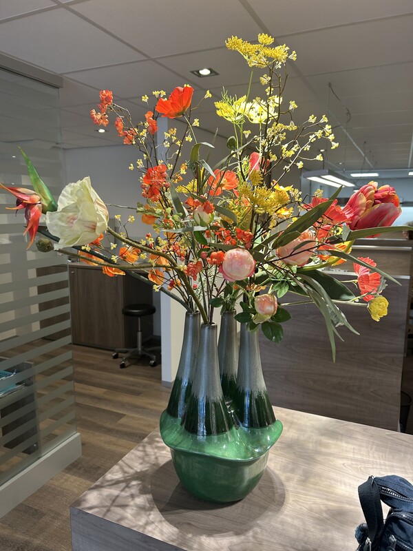 Zijden bloemen