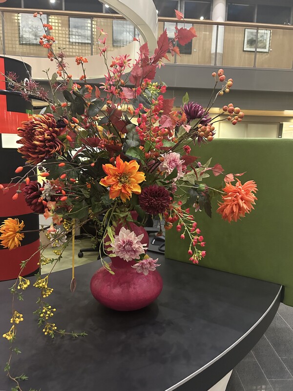 Zijden bloemen